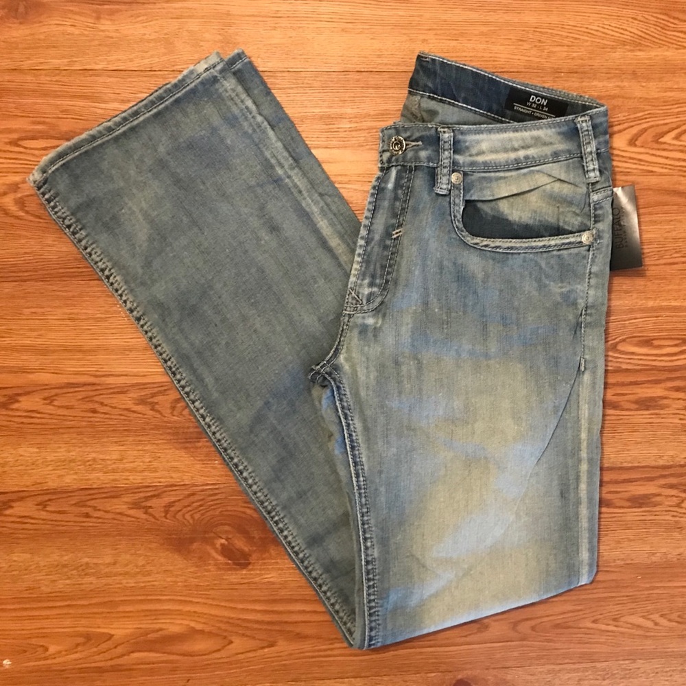 🆕Men’s 32x34 Buffalo David Bitton STRAIGHT Jeans!